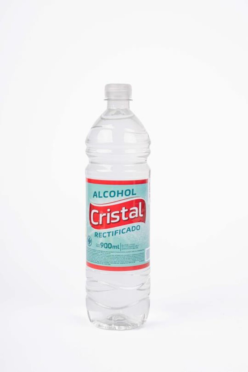 ALCOHOL RECTIFICADO CRISTAL, 900ML 