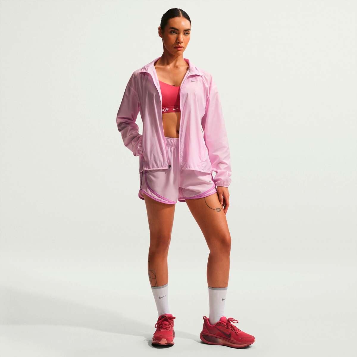 Campera Nike Tempo De Mujer - Rosado 