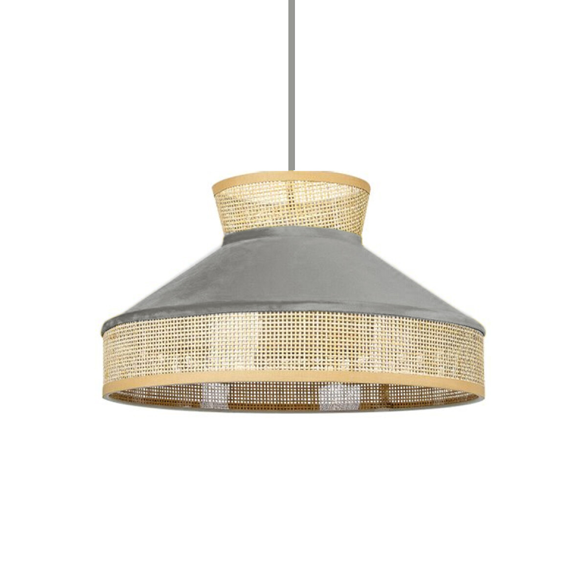 Lámpara Colgante Indiana Gris ø 40 cm 