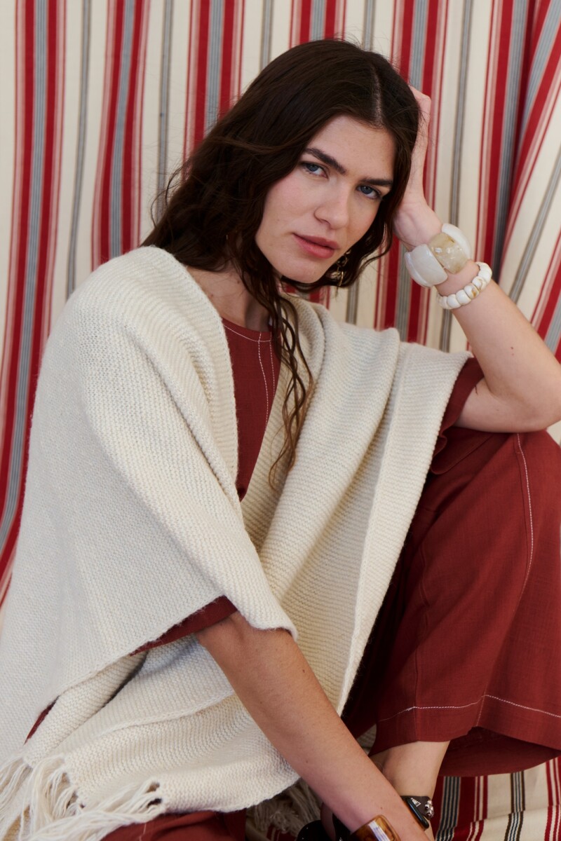 RUANA NATURAL NATURAL