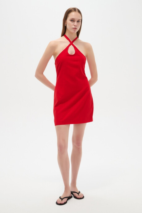Vestido Fusae Rojo
