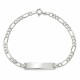 Pulsera con placa de identidad Pulsera con placa de identidad