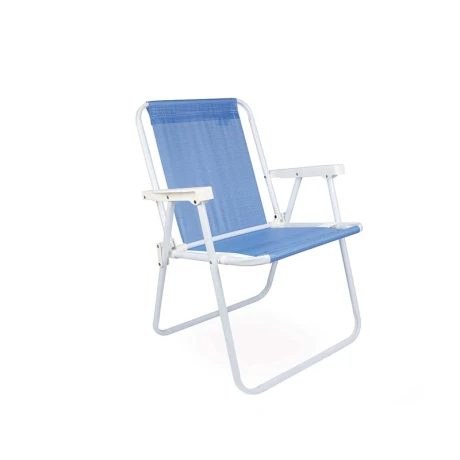 Silla MOR Acero SANNET Alta Azul