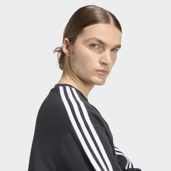 Buzo Adidas 3S CREW Negro