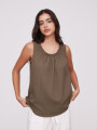 Musculosa Calvagh Verde Oliva Oscuro