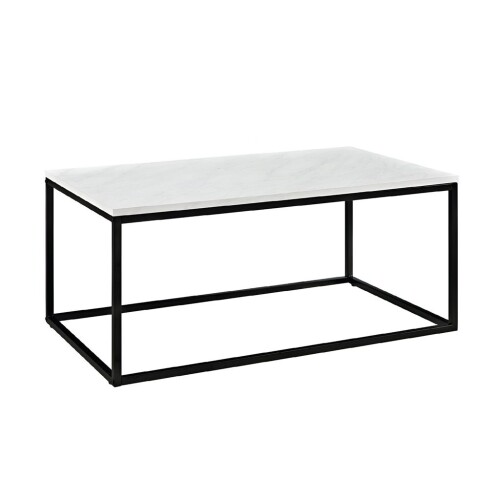 Mesa de centro - Mármol y metal Mesa de centro - Mármol y metal