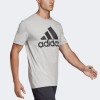 Adidas T-shirt Basic Bos Tee Gris-negro