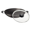 Sartén Wok Tramontina Paris c/tapa vidro 32 cm 4,4 L Sartén Wok Tramontina Paris c/tapa vidro 32 cm 4,4 L