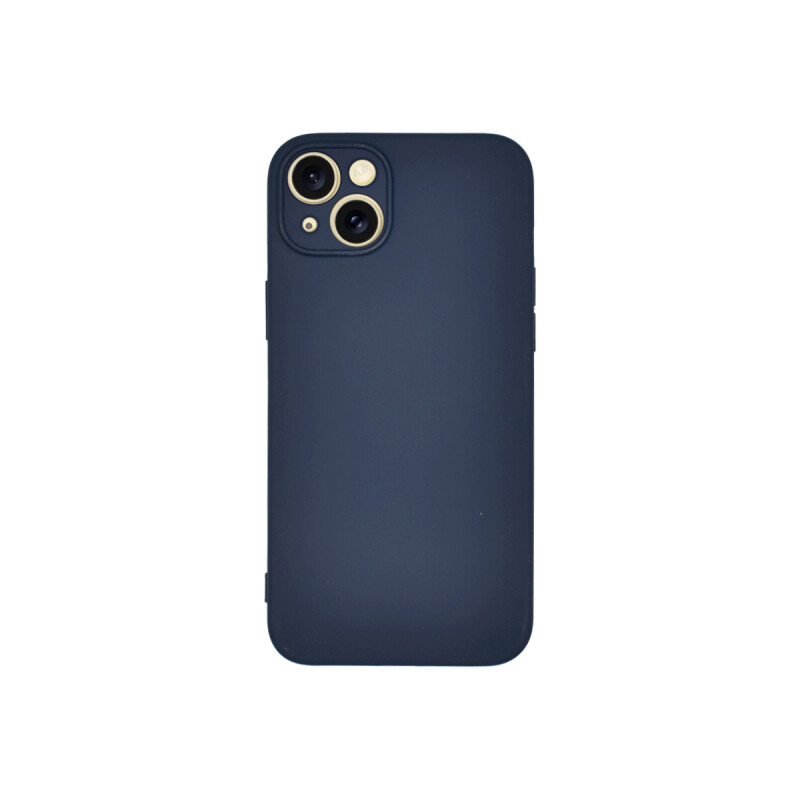 Protector iPhone 15 Plus engomado color azul Protector Iphone 15 Plus Engomado Color Azul
