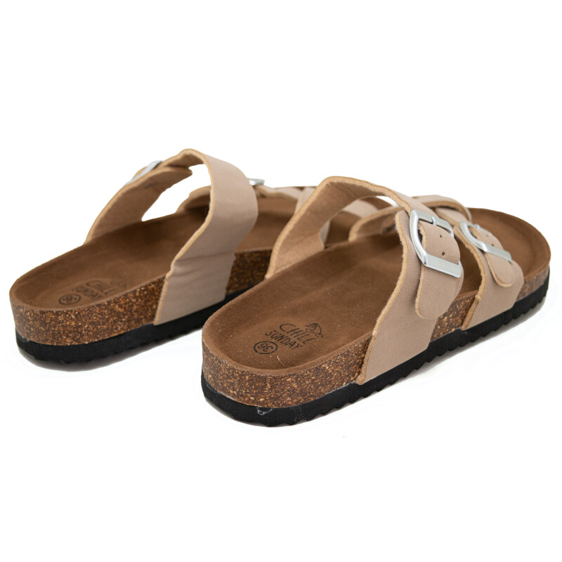 Sandalias Chill Sunday de Mujer - YF21W Camel