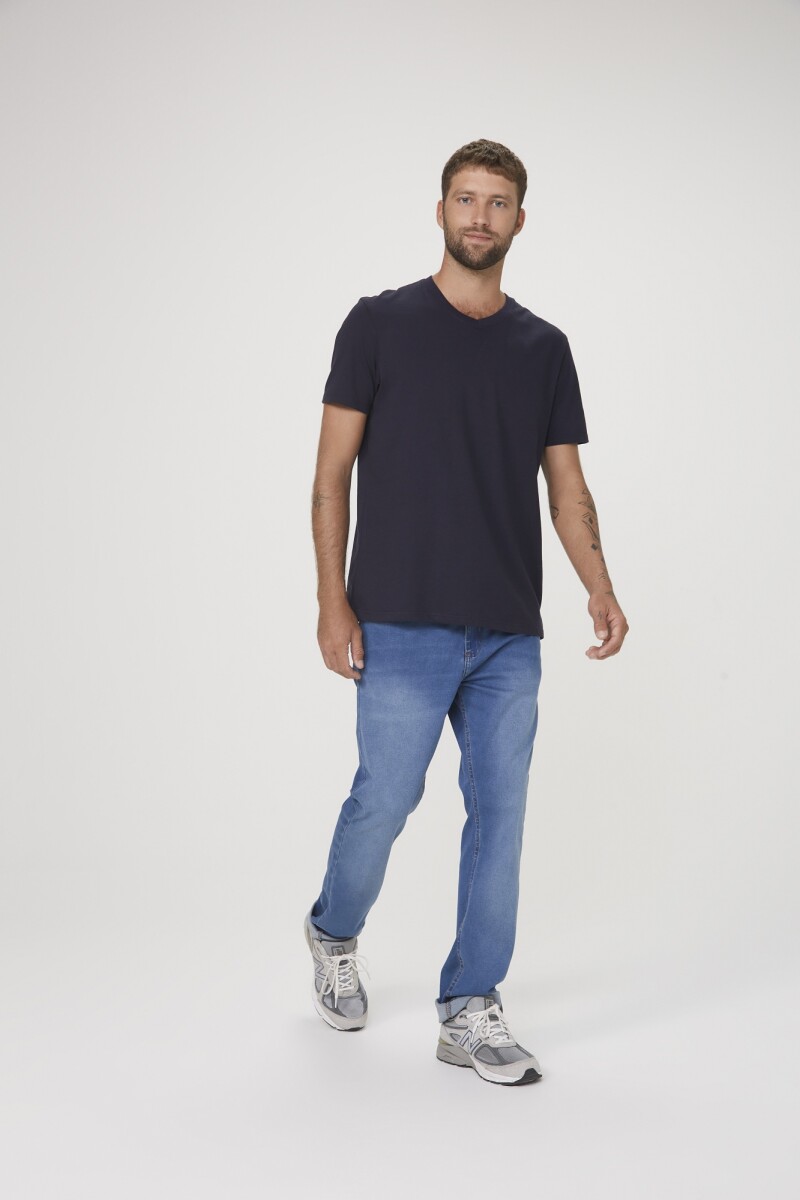 CAMISETA MM MASC - AZUL ESCURO 
