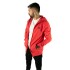 CAMPERA C/ CAPUCHA XS-XL ROJO