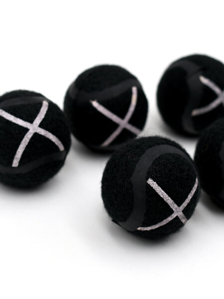 PELOTAS SET 5PCS NEGRO