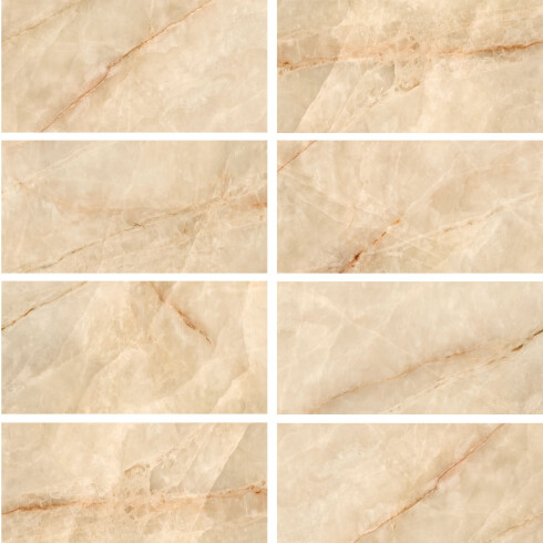 Porcelanato Rectificado Full Lappato 60X120Cm GAMAS DE BEIGE