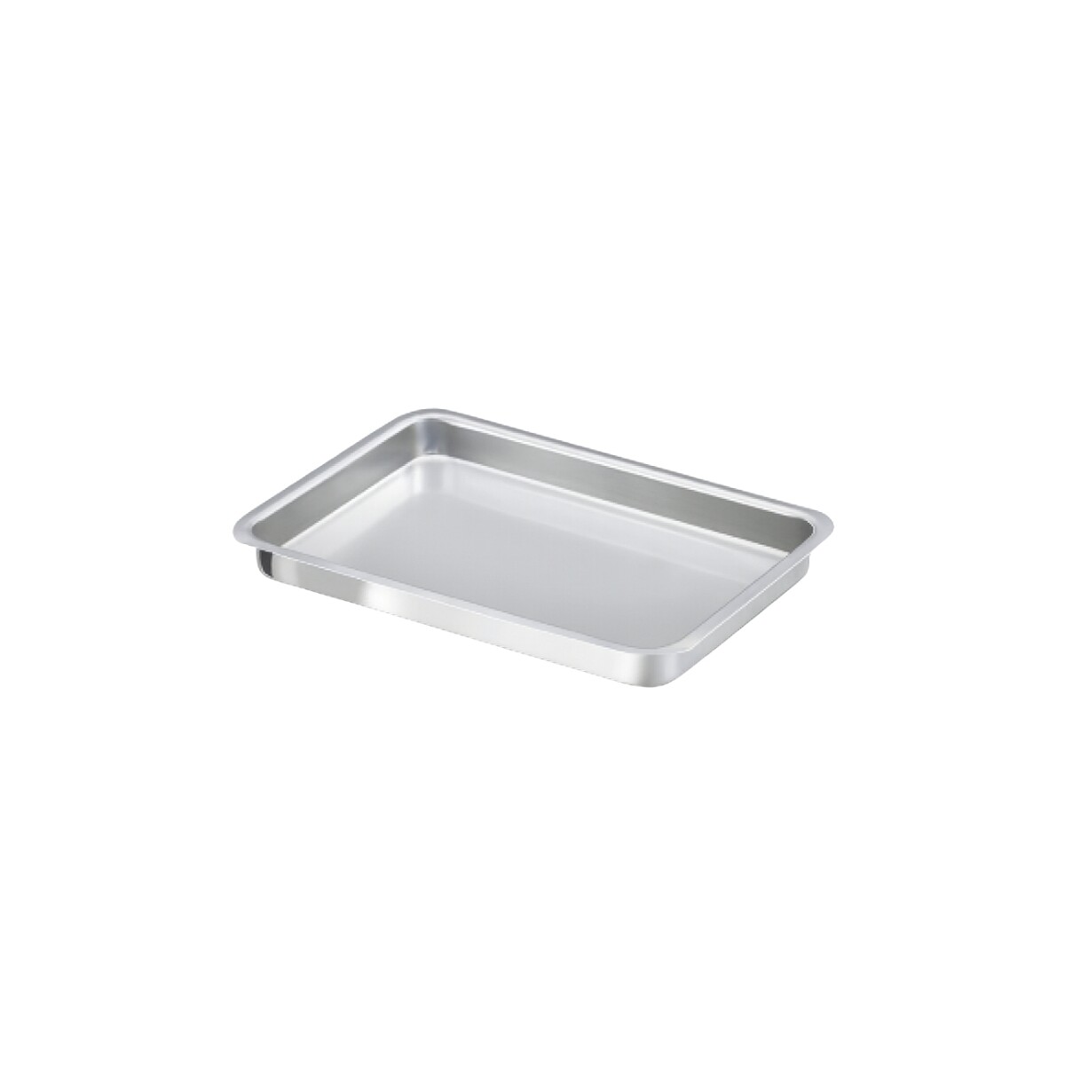 Asadera Rectangular de Acero Inoxidable 50 x 70 cm 