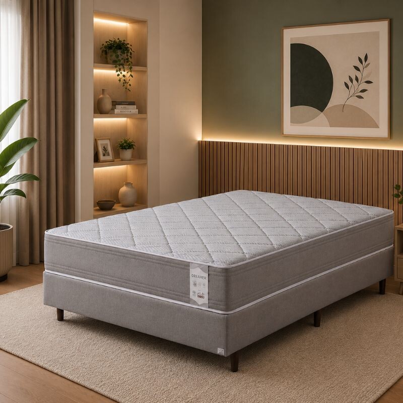 Somier de Resortes Pocket Dreamer Smart Queen 158x198x25