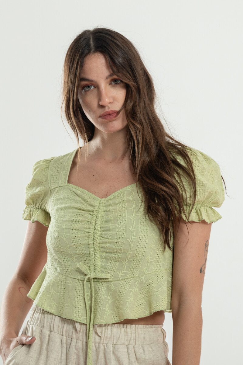 BLUSA ADARA VERDE LIMA