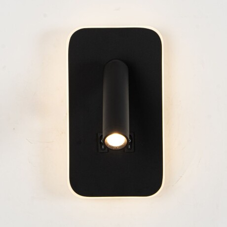 Portátil led de pared con SPOT móvil, DOBLE LUZ NEGRA
