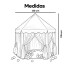 Carpa Infantil IMBACK IBK-CAR001 | Castillo Princesa con Cortinas, 135x130 cm, Plegable y Resistente Rosa Carpa Infantil IMBACK IBK-CAR001 | Castillo Princesa con Cortinas, 135x130 cm, Plegable y Resistente Rosa