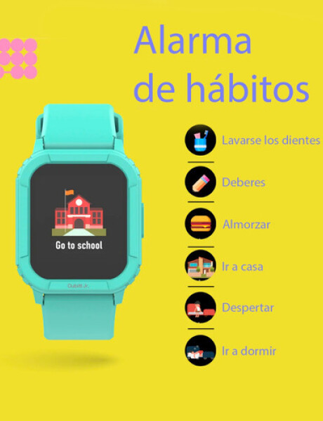 Reloj inteligente smartwatch para niños Cubitt Junior CTJR Lila