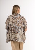 Camisa de seda Turkia Camisa de seda Turkia