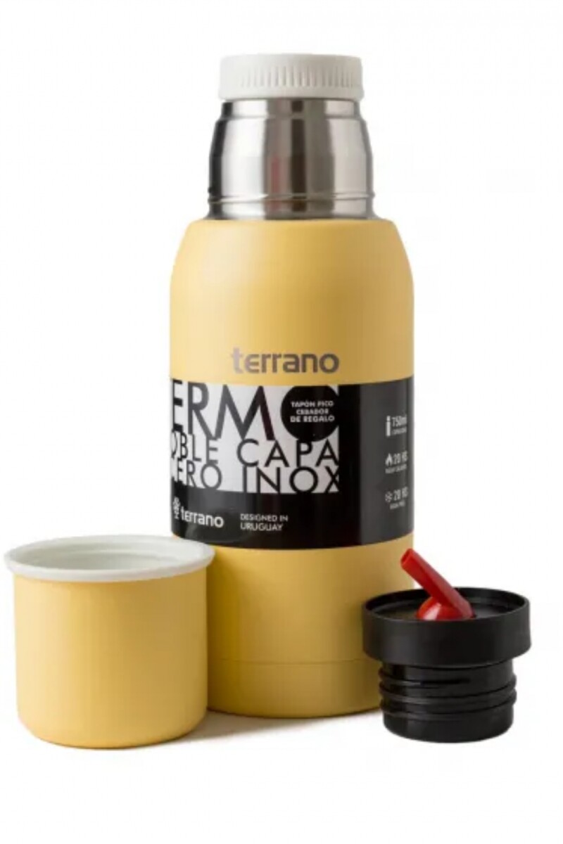TERMO TERRANO 750ML AMARILLO
