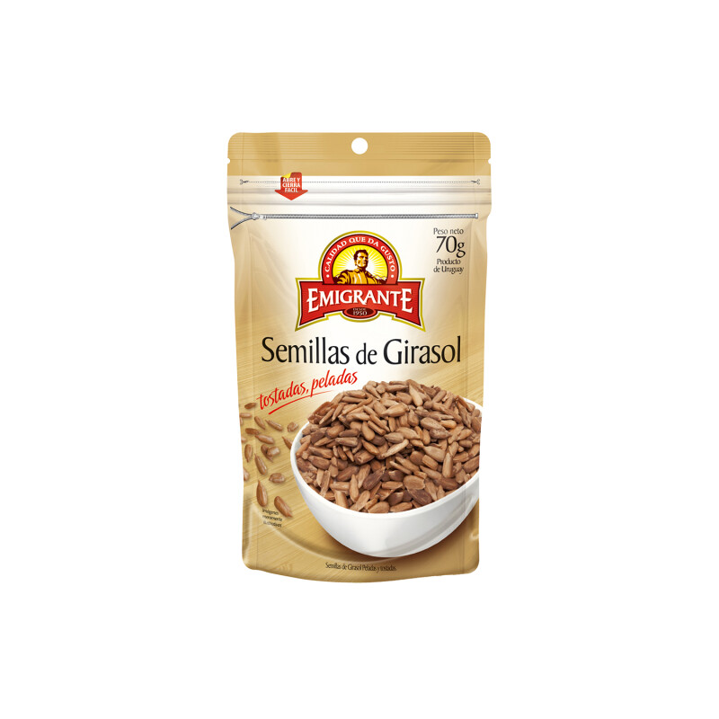 SEMILLAS DE GIRASOL TOSTADAS 70GRS SEMILLAS DE GIRASOL TOSTADAS 70GRS