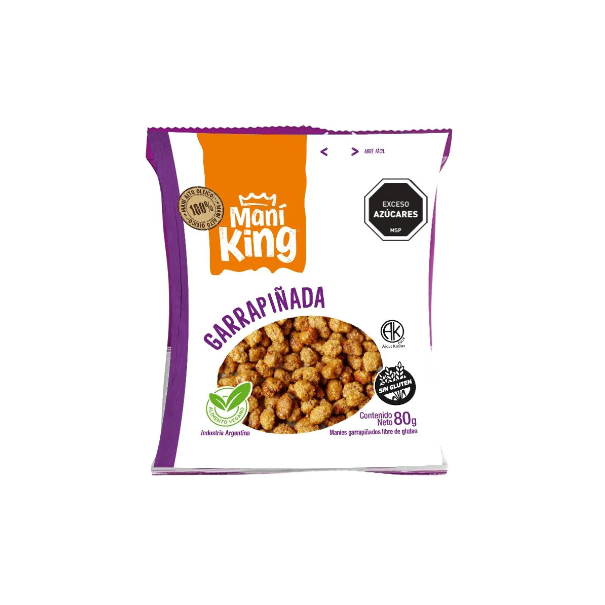 Garrapiñada Maní King 80 grs 
