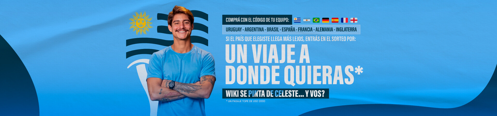 Wiki se pinta de celeste
