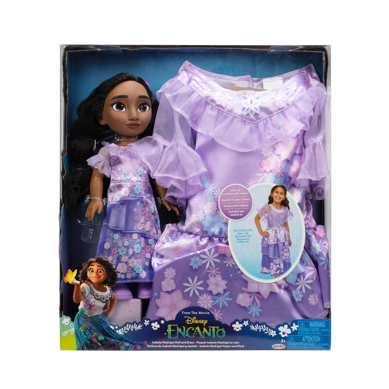 Encanto Muñeca Isabela Con Disfraz Encanto Muñeca Isabela Con Disfraz