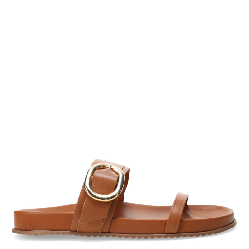 Sandalias de Mujer Miss Carol Slides Marrón Caramelo