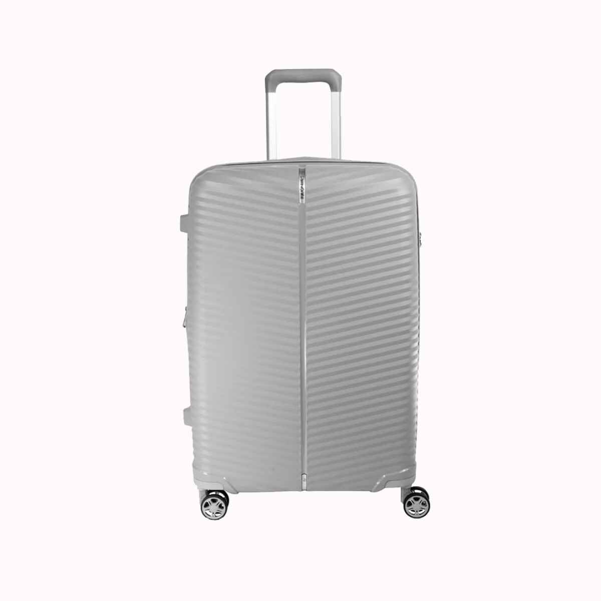 Valija Rigida Samsonite Varro Spinner Exp light Gray - 25 pulgadas 