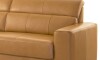Sillón 100% Cuero - 3 Cuerpos - Sublime Camel