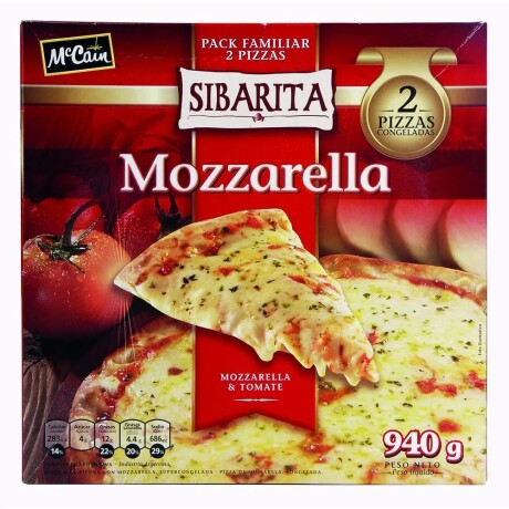 PIZZA SIBARITA MUZARELLA X2 +SOLO PDE O WEB+ PIZZA SIBARITA MUZARELLA X2 +SOLO PDE O WEB+