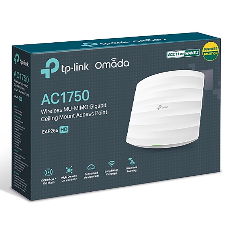Access Point Tp-Link Eap265 Hd 2,4ghz/5ghz Ac1750 Access Point Tp-Link Eap265 Hd 2,4ghz/5ghz Ac1750