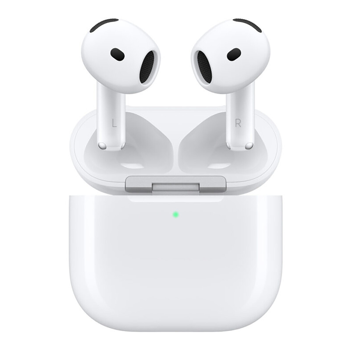 Apple - Auriculares Inalámbricos Airpods 4 con Estuche de Carga MXP63LL/A - Chip H2. IP54. Bluetooth 