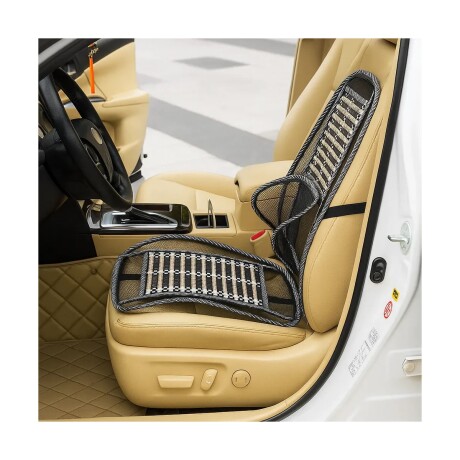 RESPALDO ERGONÓMICO DE BAMBÚ PARA COCHE\n 55*46*48CM 001