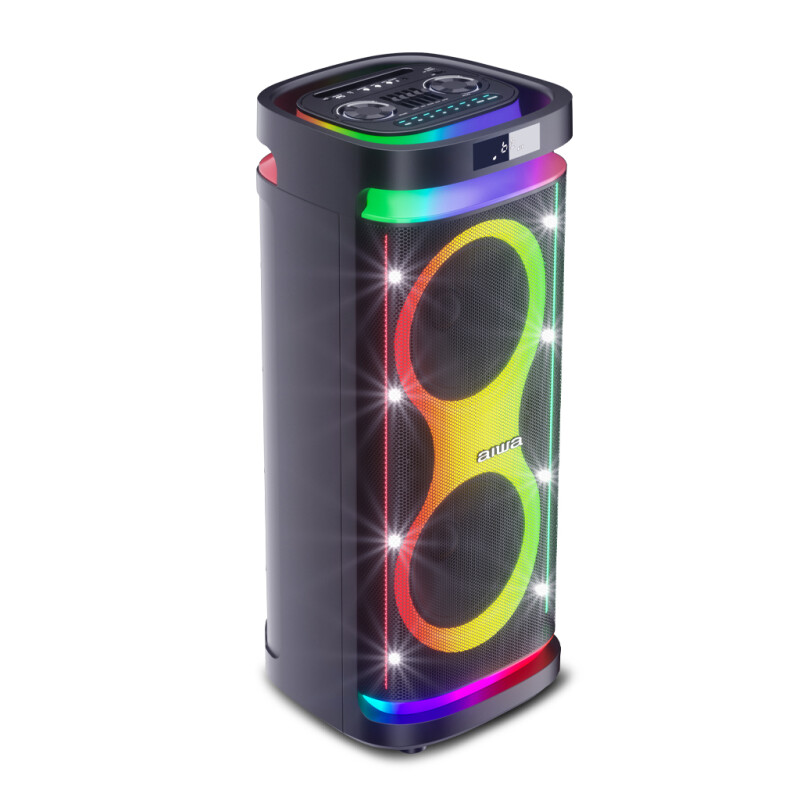Torre de audio 1000W PMPO TWS/FM/BT/USB | AIWA | AWPOH6D Torre de audio 1000W PMPO TWS/FM/BT/USB | AIWA | AWPOH6D