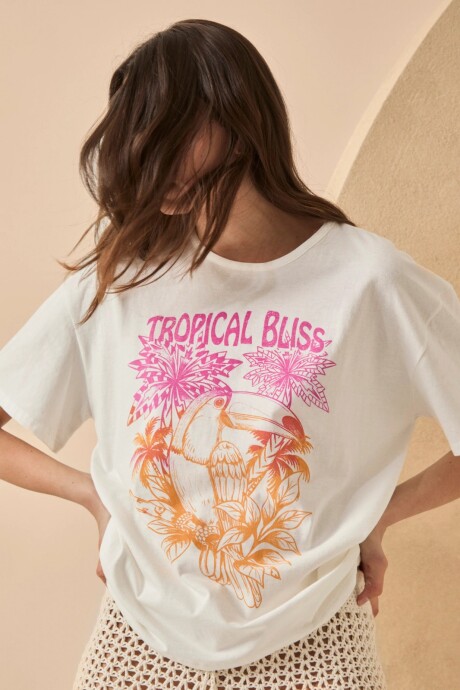 REMERA BLISS BLANCO