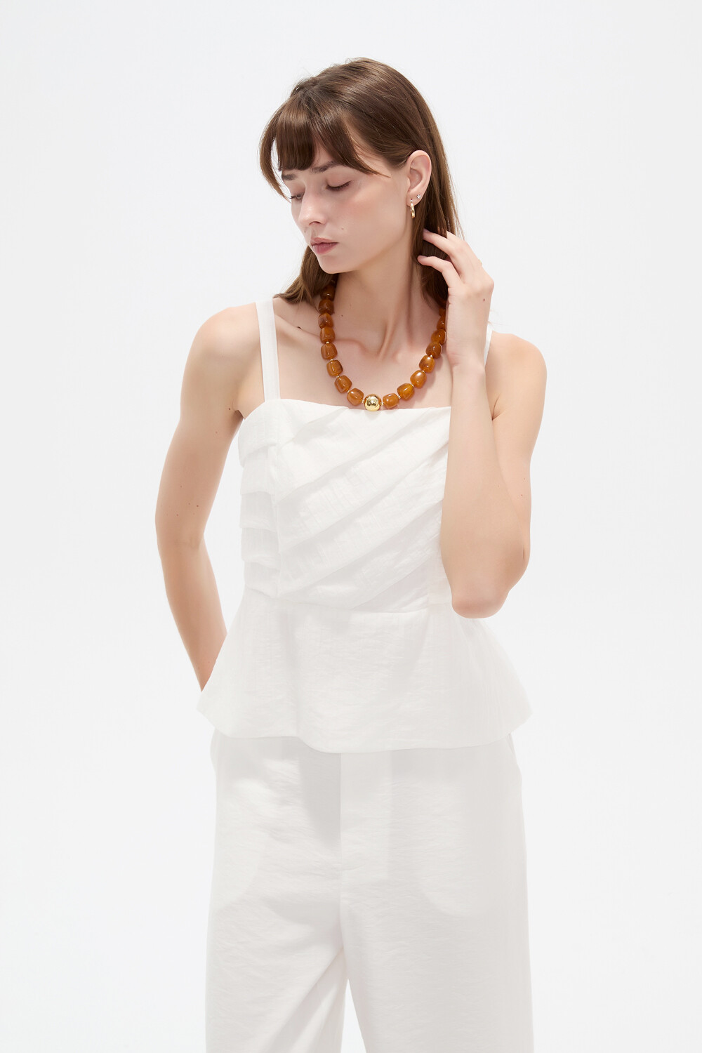 Tops Lurex Marfil / Off White