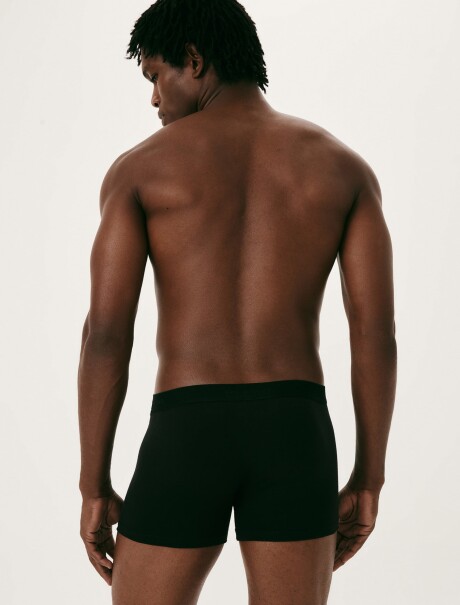 KIT DE 2 CALZONCILLOS MODELO BOXER NEGRO