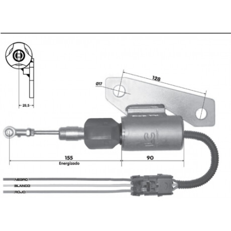AUTOMATICO DE ARRANQUE FORD CORTE BOMBA INY.FORD CUMMINS 12V LC AUTOMATICO DE ARRANQUE FORD CORTE BOMBA INY.FORD CUMMINS 12V LC