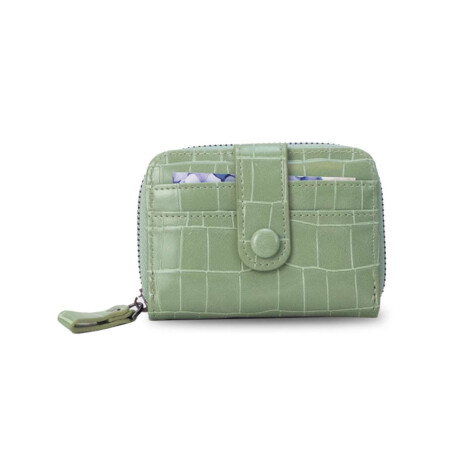 Tarjetero Irina Croco Menta