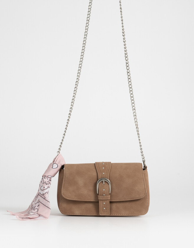 Bandoleras Boho Bandolera De Suede - Marron Camel