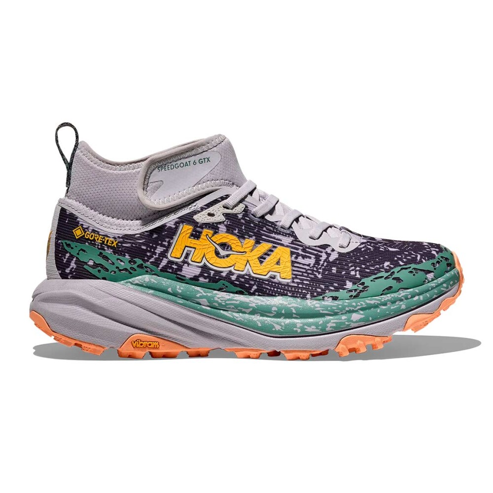 Hoka Champion Speedgoat 6 Mid GTX Mujer - Gris ceniza/Gris oscuro Gris-Gris