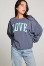 CAMISETA ML LOVE Gris