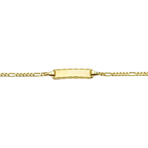 Pulsera Identidad Cartier -Oro bajo-Sin Piedra-PU8085 sinpiedra