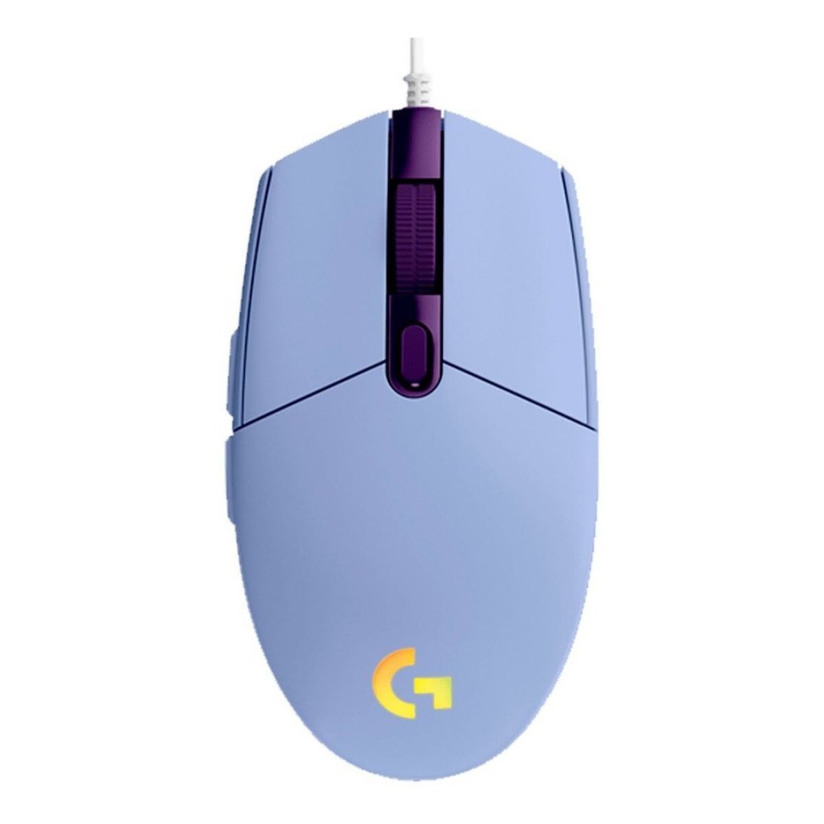 Logitech Mouse G203 Gaming Lila Lightsync 
