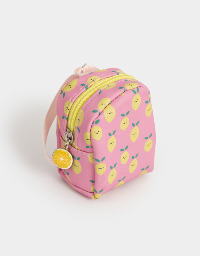 Llavero Mochila Llavero Y Charm Mochila Estampada - Combinacion Multicolor