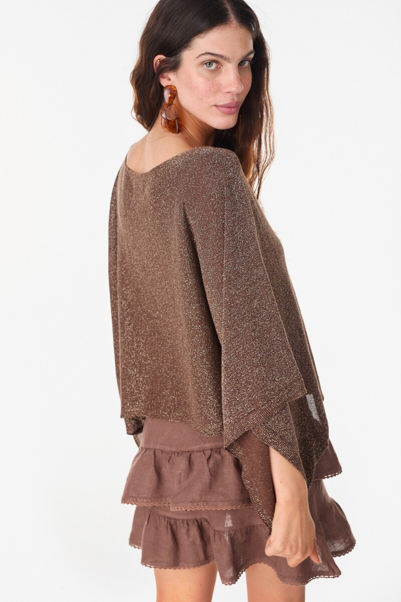 Blusa Freda Marron